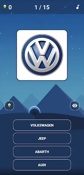 Скачать Car Logo Quiz — Последняя версия (Все логотипы автомобилей открыты) — скриншот 1