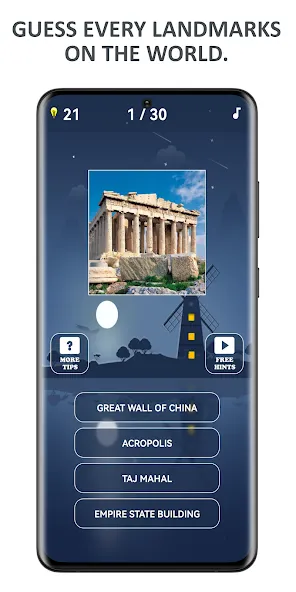 Взломанная Flags of World Countries Quiz на Андроид — Все флаги и уровни открыты — скриншот 5 Взломанная Flags of World Countries Quiz на Андроид — Все флаги и уровни открыты — скриншот 5