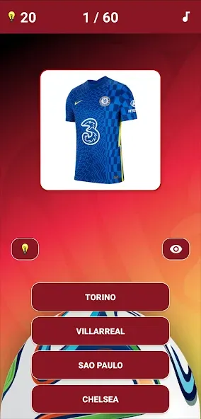 Взлом Guess the Soccer Logo Quiz — Открыты все футбольные логотипы — скриншот 2