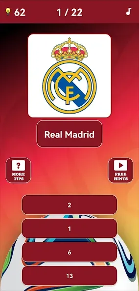 Взлом Guess the Soccer Logo Quiz — Открыты все футбольные логотипы — скриншот 4
