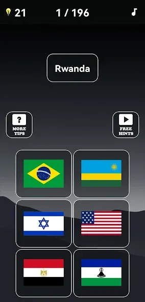 Скачать Guess the World Map Quiz MOD APK — Открыты все страны и уровни — скриншот 3