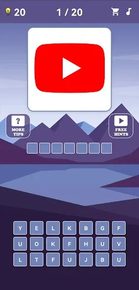 Скачать Logo Quiz: Guess the Brand (Мод: Открыты все логотипы и подсказки) на Андроид — скриншот 1