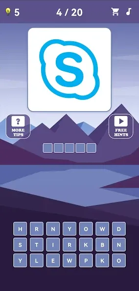 Скачать Logo Quiz: Guess the Brand (Мод: Открыты все логотипы и подсказки) на Андроид — скриншот 5