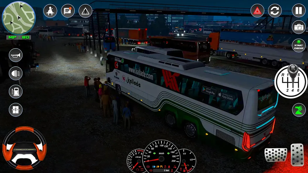 Скачать Bus Simulator 2023 - City Bus — Модификация Безлимитные деньги и все автобусы — скриншот 2