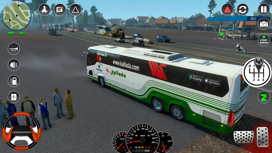 Скачать Bus Simulator 2023 - City Bus — Модификация Безлимитные деньги и все автобусы — скриншот 4