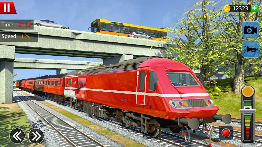 Скачать Train Driver Simulator Game MOD APK — Безлимитные деньги и все поезда открыты — скриншот 1