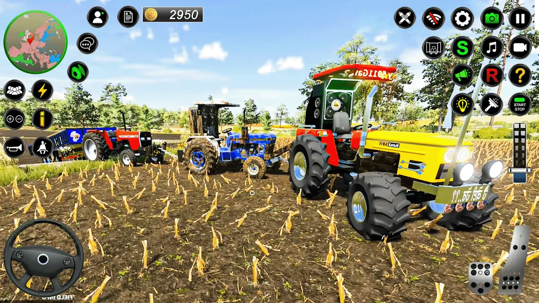 Скачать Real Farmer Tractor Drive Game (Мод: Безлимитные деньги и топливо) на Андроид — скриншот 4