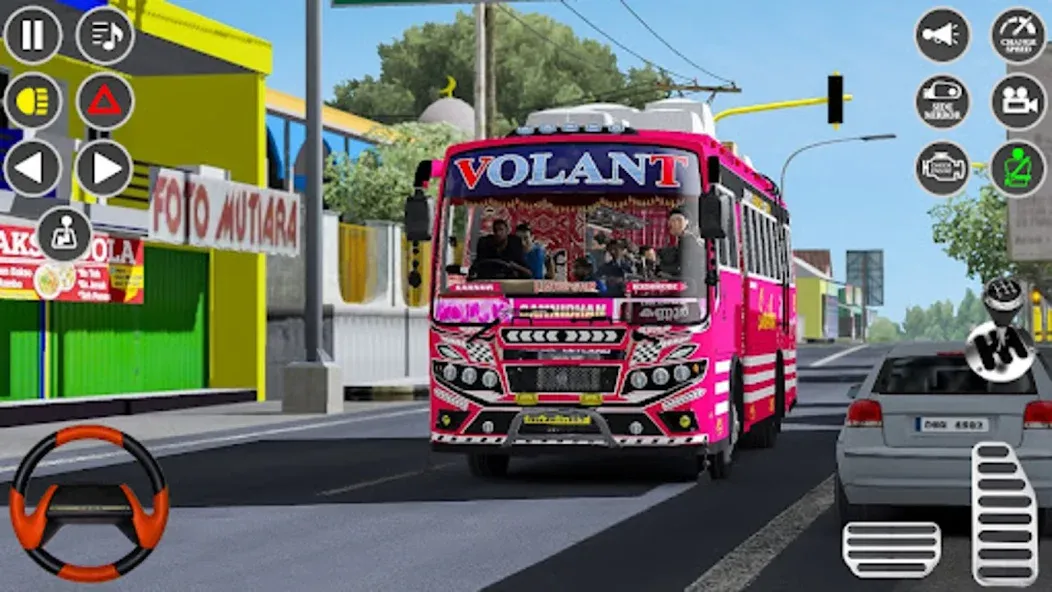 Real Passenger Bus Driving Sim Mod APK Безлимитные деньги и топливо — Скачать на Андроид — скриншот 3