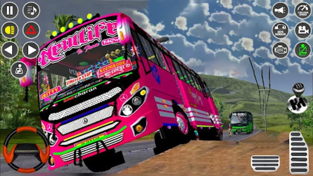 Real Passenger Bus Driving Sim Mod APK Безлимитные деньги и топливо — Скачать на Андроид — скриншот 4