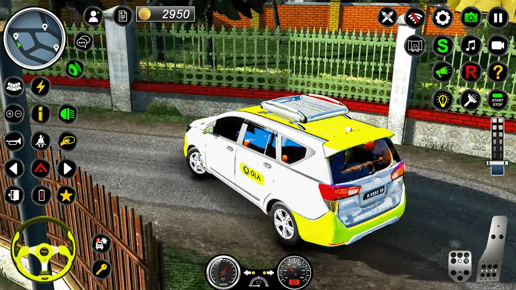 Скачать City Taxi Games Taxi Simulator — Последняя версия (Безлимитные деньги и топливо) — скриншот 1