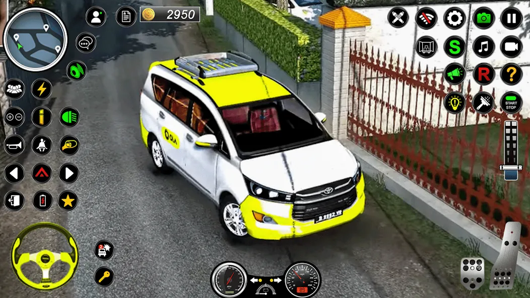 Скачать City Taxi Games Taxi Simulator — Последняя версия (Безлимитные деньги и топливо) — скриншот 3