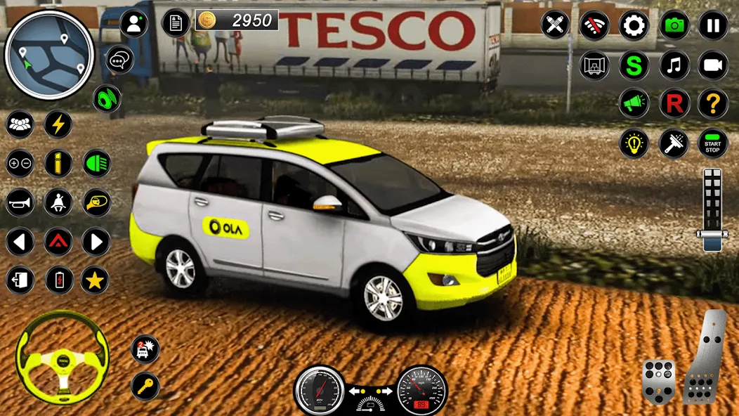 Скачать City Taxi Games Taxi Simulator — Последняя версия (Безлимитные деньги и топливо) — скриншот 4