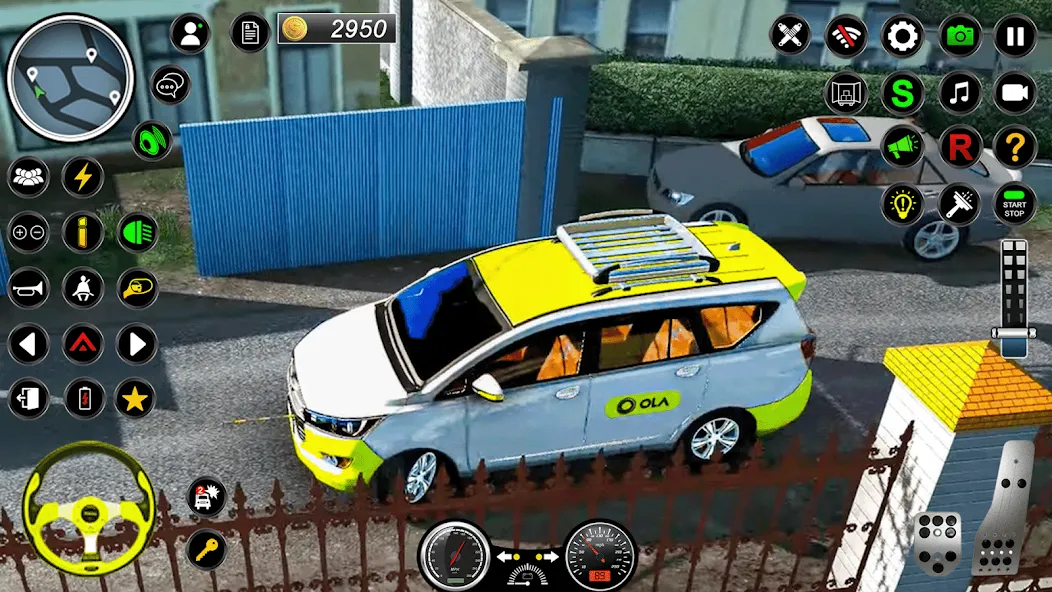 Скачать City Taxi Games Taxi Simulator — Последняя версия (Безлимитные деньги и топливо) — скриншот 5