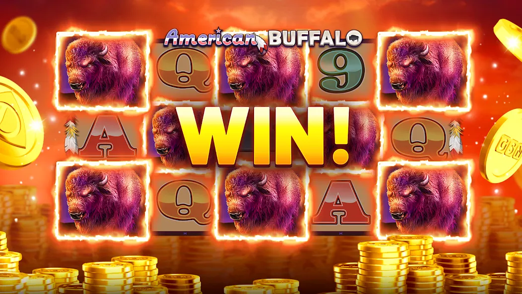 GSN Casino: Slot Machine Games — Безлимитные монеты и бонусы — скриншот 1