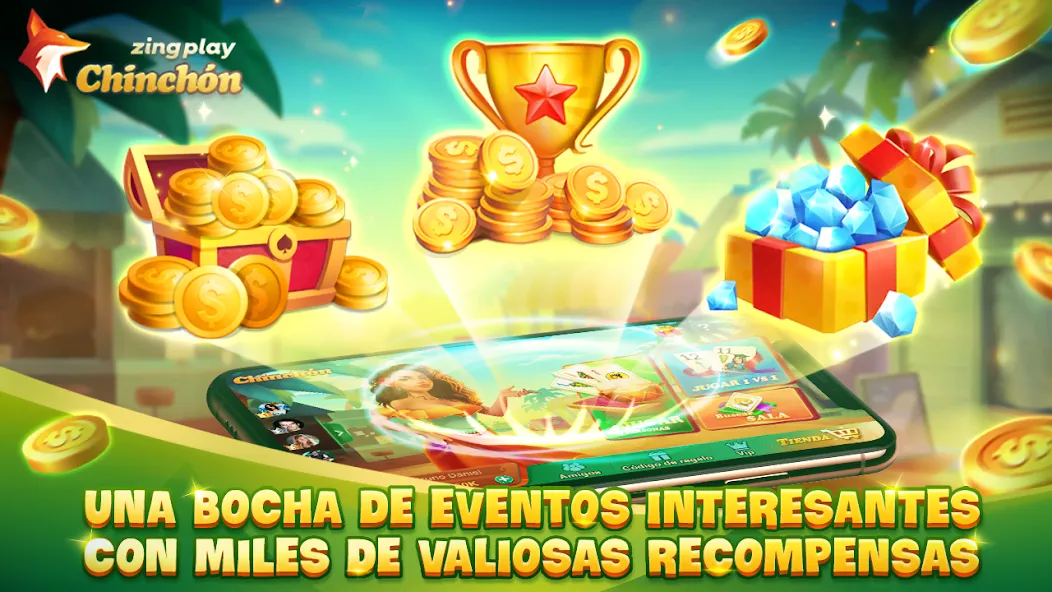 Скачать ChinChón Zingplay Juego Online на Андроид — Безлимитные монеты и быстрый прогресс — скриншот 2