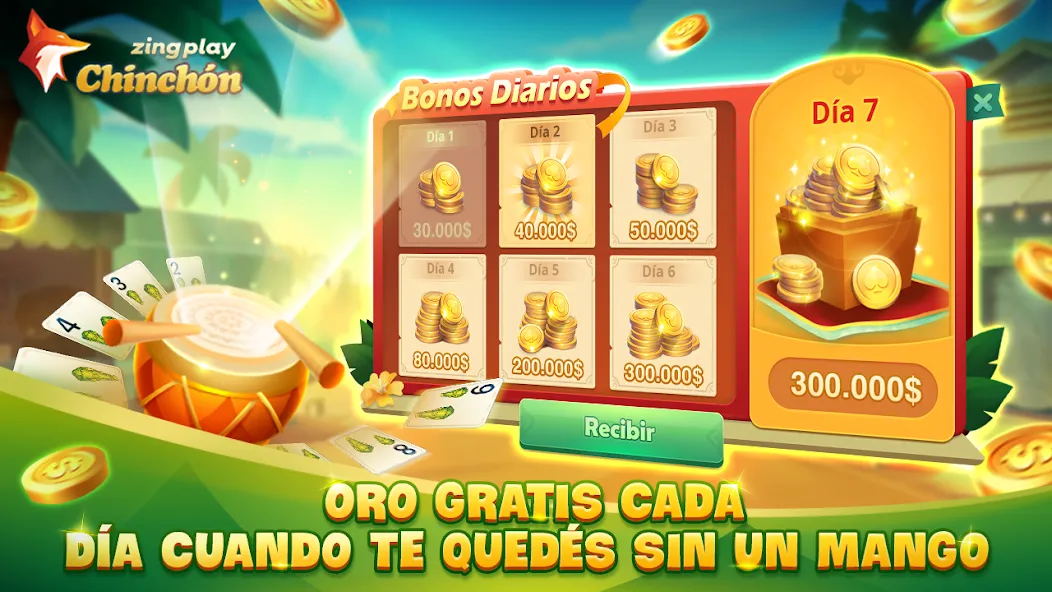 Скачать ChinChón Zingplay Juego Online на Андроид — Безлимитные монеты и быстрый прогресс — скриншот 4