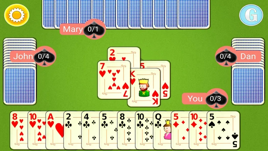 Скачать Spades Mobile — Без рекламы и бесконечные монеты — скриншот 3
