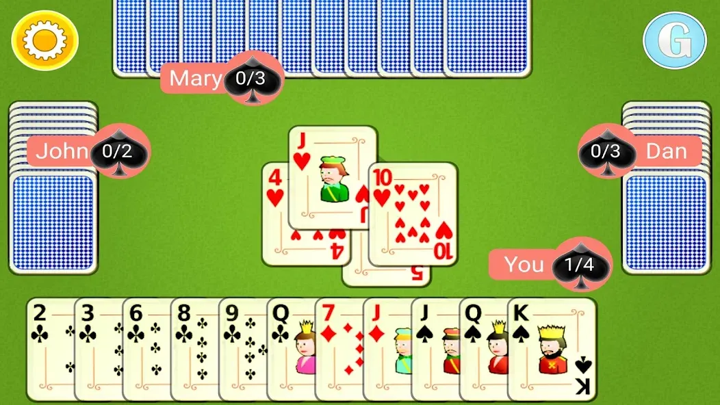 Скачать Spades Mobile — Без рекламы и бесконечные монеты — скриншот 5