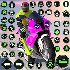 Скачать Racing Bike Stunt Games Master — Безлимитные деньги и всё открыто