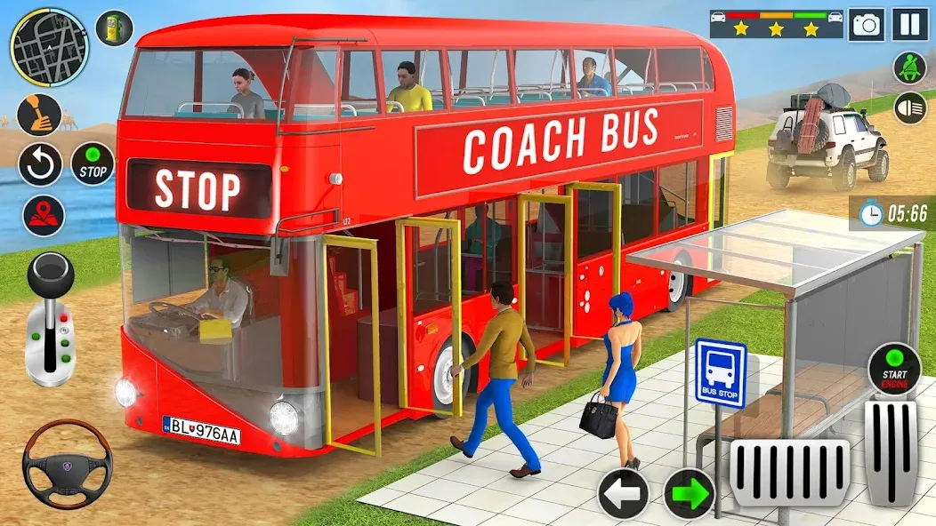 Скачать City Bus Simulator Bus Games — Последняя версия (Безлимитные деньги и все автобусы открыты) — скриншот 3 Скачать City Bus Simulator Bus Games — Последняя версия (Безлимитные деньги и все автобусы открыты) — скриншот 3
