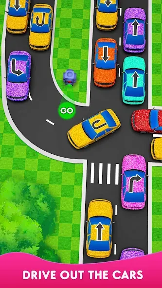 Traffic Jam - Car Escape Games MOD APK на Android — Без рекламы и бесконечные подсказки — скриншот 1