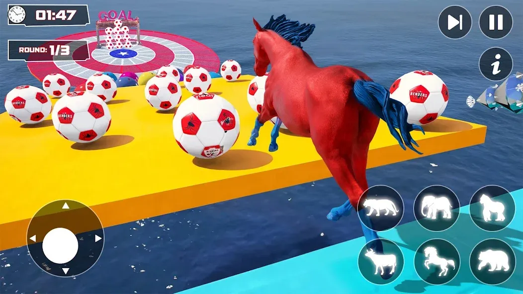 Скачать взломанную GT Animal 3D: Racing Game — Безлимитные деньги и топливо — скриншот 5