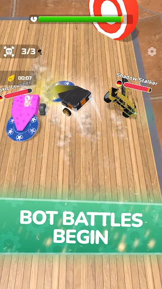 Скачать Scrap Robot Fighting (Мод: Много металлолома и мощное оружие) на Андроид — скриншот 4 Скачать Scrap Robot Fighting (Мод: Много металлолома и мощное оружие) на Андроид — скриншот 4
