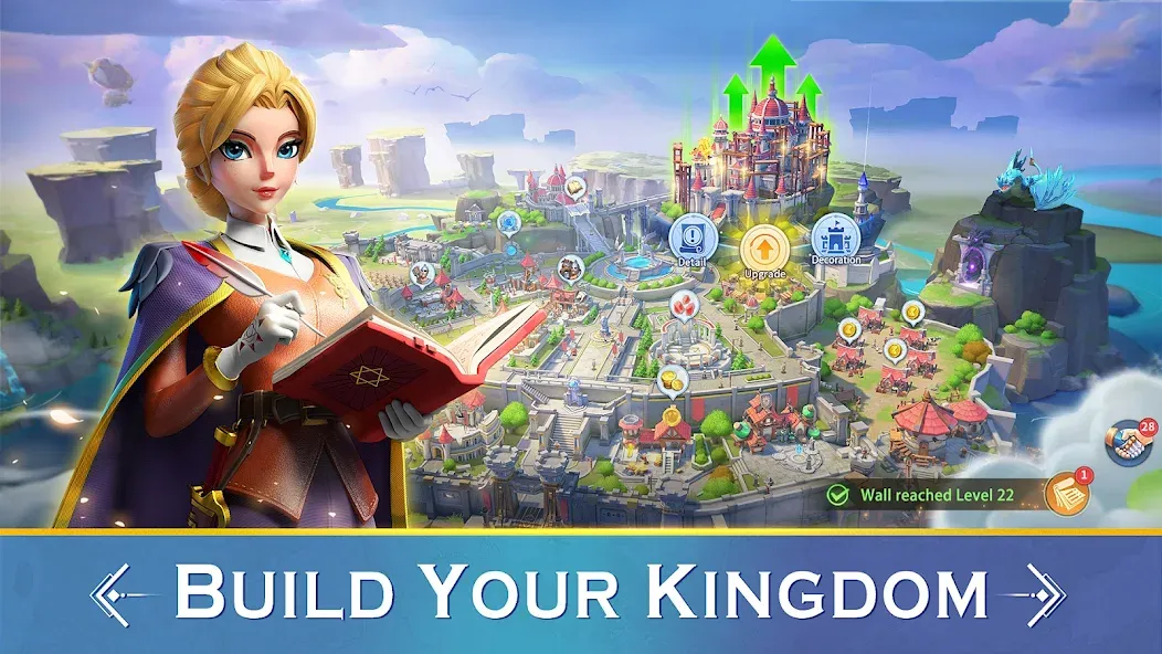 Infinity Kingdom на Андроид — Безлимитные ресурсы и ускоренное строительство — скриншот 2 Infinity Kingdom на Андроид — Безлимитные ресурсы и ускоренное строительство — скриншот 2
