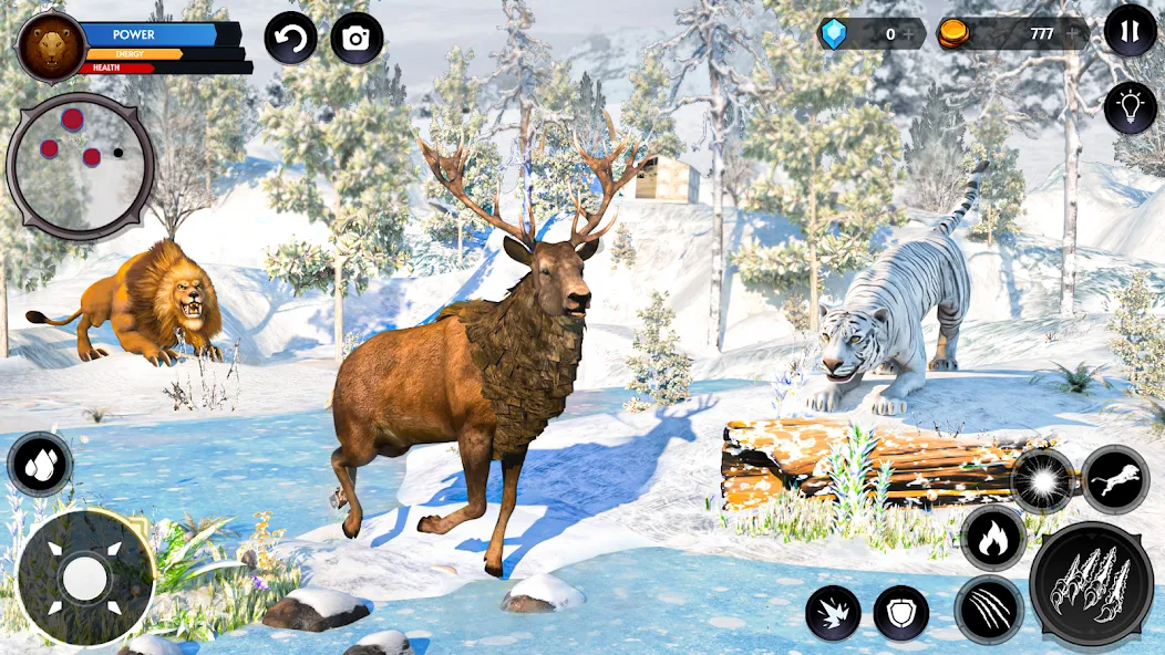 Скачать Lion Simulator Wild Lion Games на Андроид — Безлимитные деньги и мощный лев — скриншот 1 Скачать Lion Simulator Wild Lion Games на Андроид — Безлимитные деньги и мощный лев — скриншот 1