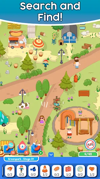 Скачать Find Them! Hidden Objects Game MOD APK — Открыты все уровни и подсказки — скриншот 1
