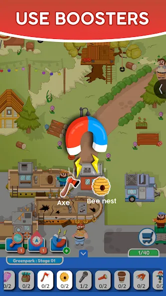 Скачать Find Them! Hidden Objects Game MOD APK — Открыты все уровни и подсказки — скриншот 3