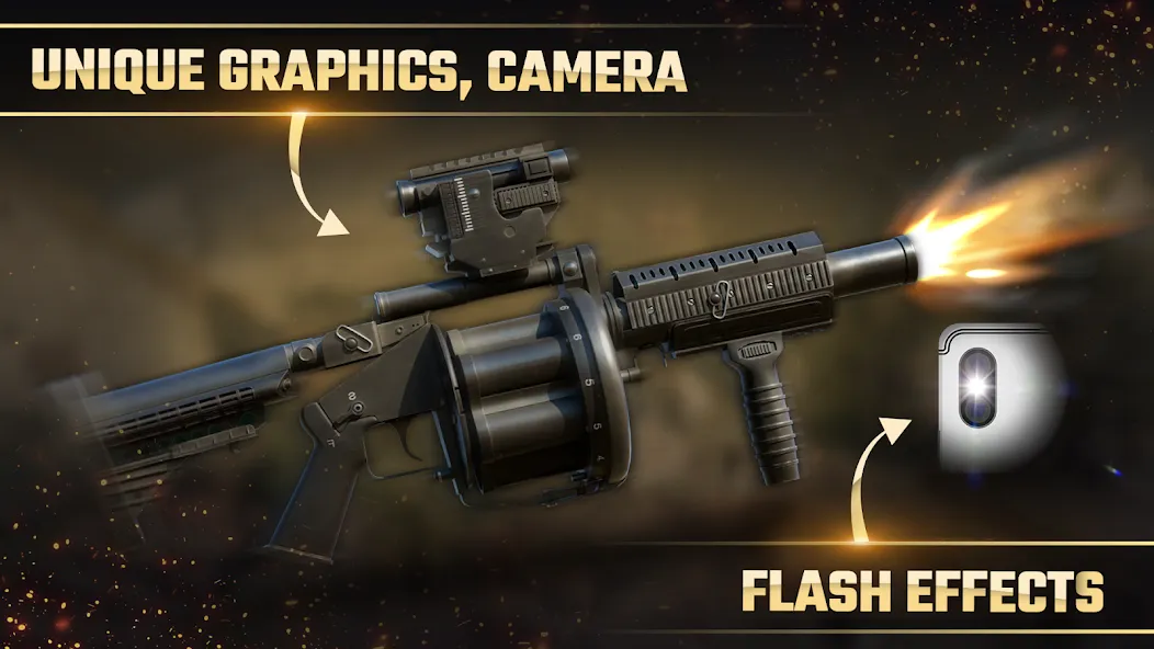 Скачать Shotgun Sounds Gun Simulator на Android — Реалистичные звуки и симулятор оружия — скриншот 3