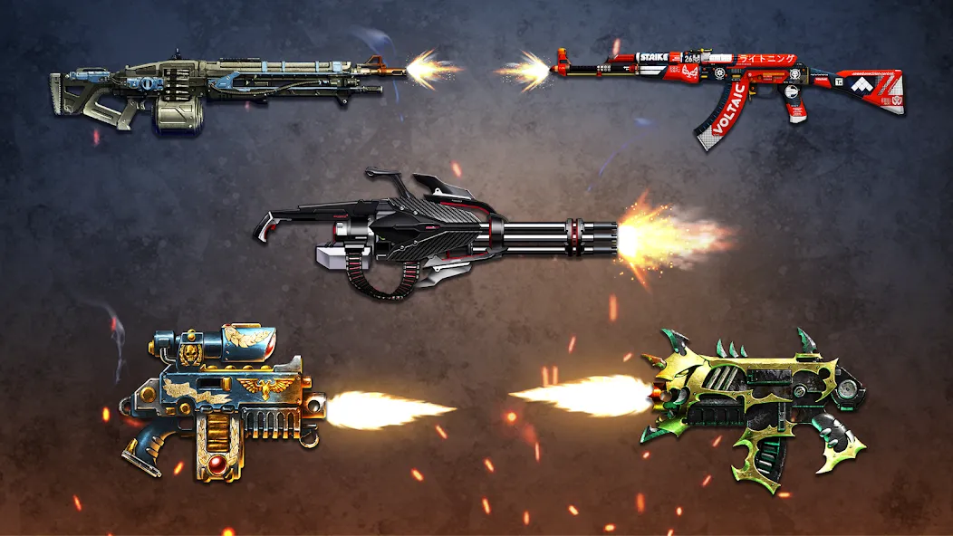 Взлом Gun Simulator 3D & Time Bomb — Безлимитные патроны и оружие — скриншот 2