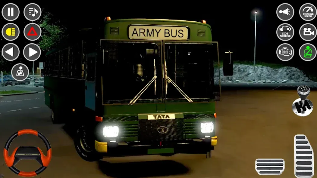Скачать US Military Coach Simulator 3D — Последняя версия (Безлимитные деньги и топливо) — скриншот 1