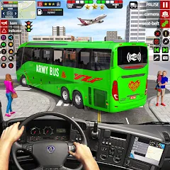 Скачать US Military Coach Simulator 3D — Последняя версия (Безлимитные деньги и топливо)
