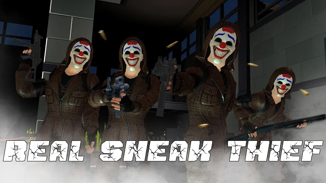 Скачать Real Sneak Thief Simulator 3D — Модификация Безлимитные деньги и стелс-режим — скриншот 4