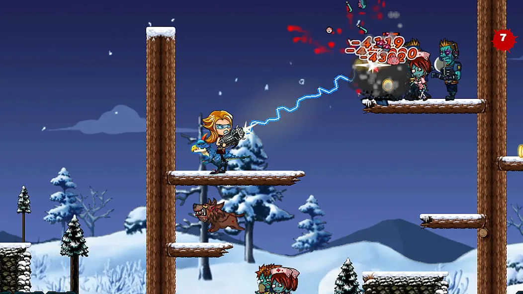 Взломанная Zombie Killer: Doomsday Hero на Андроид — Безлимитные деньги и патроны — скриншот 3