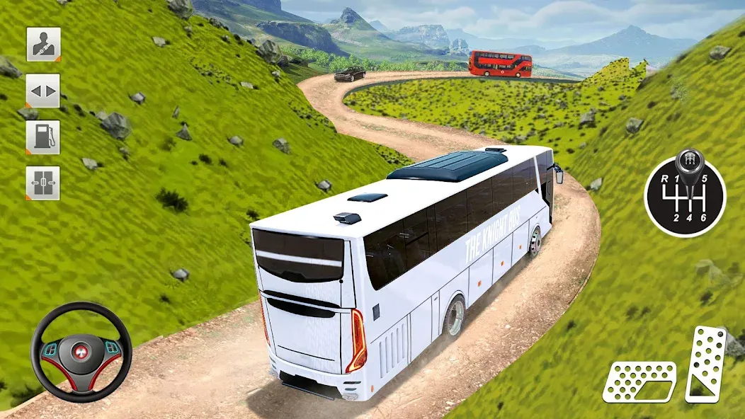 Modern Bus Simulator: Bus Game MOD — Безлимитные деньги и топливо на Андроид — скриншот 1