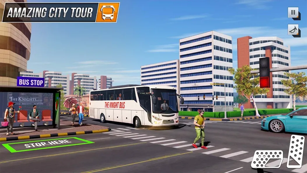 Modern Bus Simulator: Bus Game MOD — Безлимитные деньги и топливо на Андроид — скриншот 3