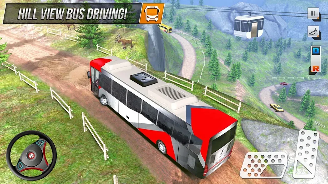Modern Bus Simulator: Bus Game MOD — Безлимитные деньги и топливо на Андроид — скриншот 5