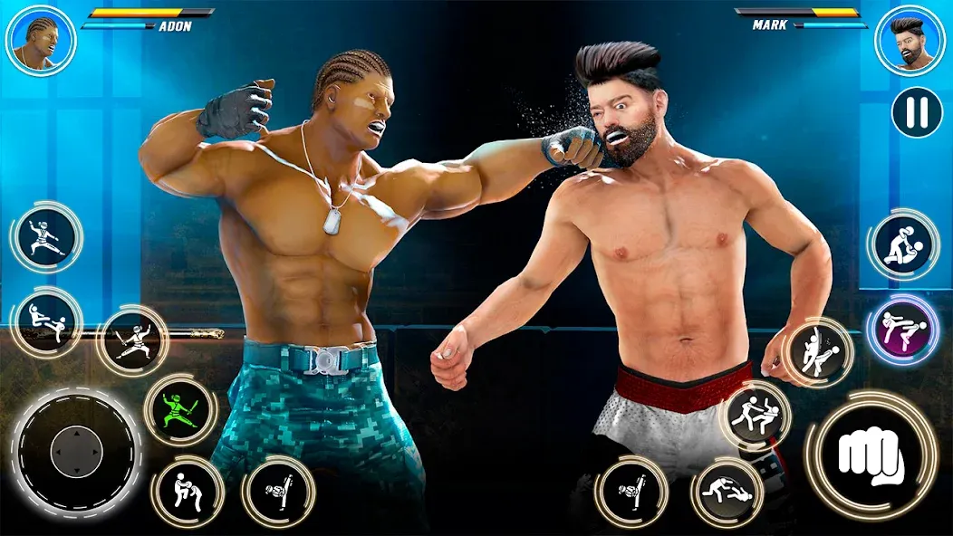 Скачать Kung Fu karate: Fighting Games на телефон — Безлимитные деньги и энергия — скриншот 2 Скачать Kung Fu karate: Fighting Games на телефон — Безлимитные деньги и энергия — скриншот 2