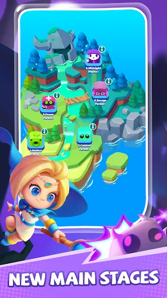 PunBall MOD APK на Android — Безлимитные жизни и усиленный урон — скриншот 4