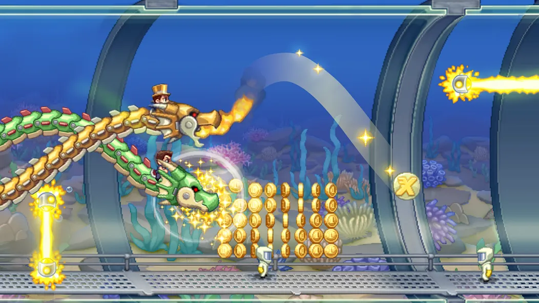 Jetpack Joyride — Безлимитные монеты и усилители — скриншот 1