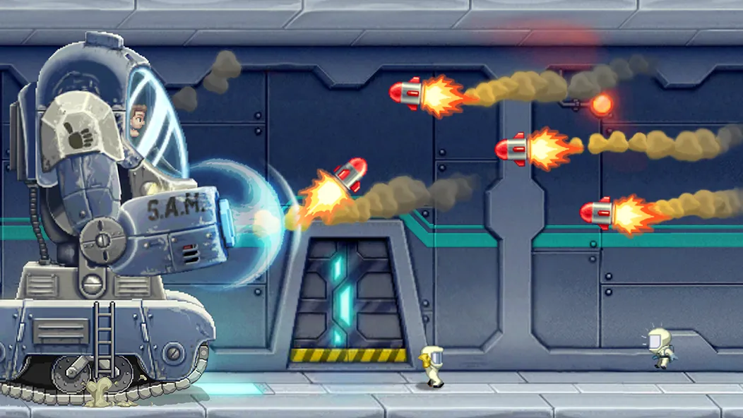 Jetpack Joyride — Безлимитные монеты и усилители — скриншот 4