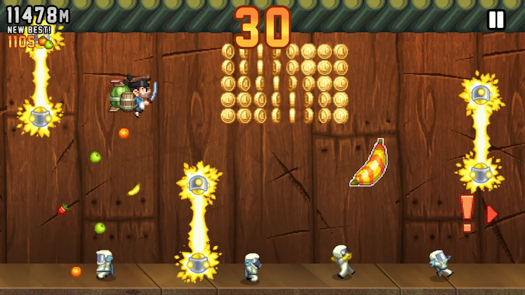 Jetpack Joyride — Безлимитные монеты и усилители — скриншот 5