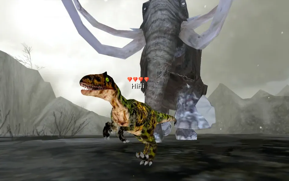 Dinos Online — Мод: Много денег и усиленные динозавры — скриншот 1