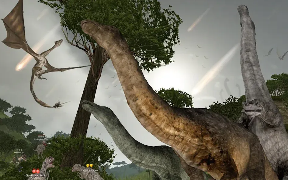 Dinos Online — Мод: Много денег и усиленные динозавры — скриншот 3