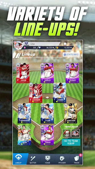 Baseball Play: Real-time PVP Mod APK Реалистичные матчи и быстрая победа — Скачать на Андроид — скриншот 4