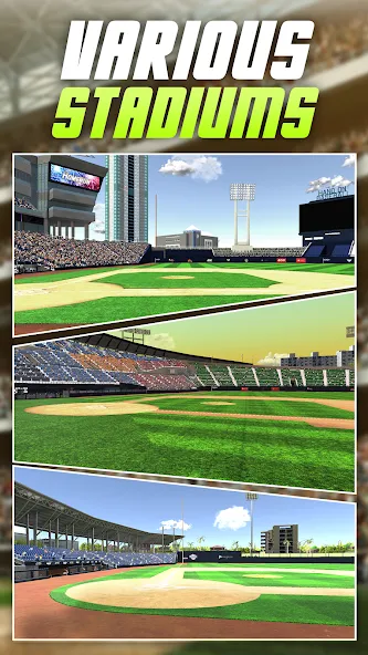 Baseball Play: Real-time PVP Mod APK Реалистичные матчи и быстрая победа — Скачать на Андроид — скриншот 5