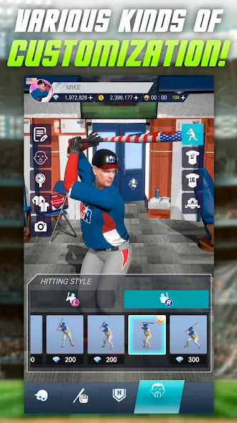HOB Homerun Battle MOD — Безлимитные деньги и сила удара на Андроид — скриншот 3